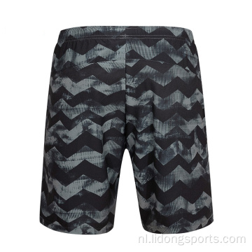 Zomer hardloop shorts mannen snel droge sportschool shorts